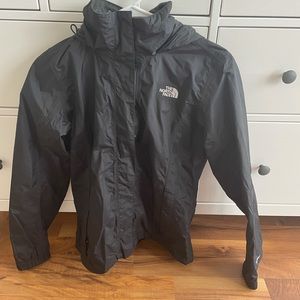 Black Northface Venture Jacket